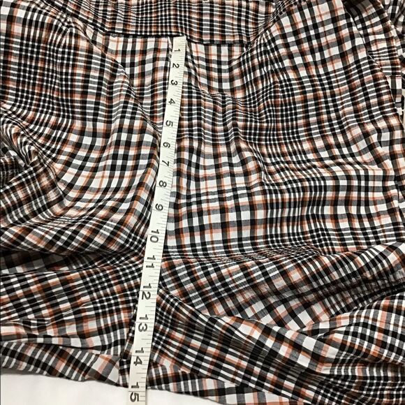 ASOS DESIGN Belted Extreme Sleeve Checkered Print Jumpsuit Size 12 NWOT - Picture 9 of 12